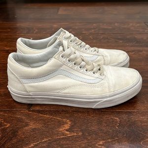 White vans CANVAS OLD SKOOL
